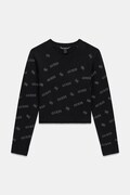 Guess sweter dziecięcy z wełną czarny J6BR11 Z1345