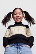 Guess sweter dziecięcy z bawełną czarny J6BR04 Z1338
