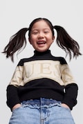 Guess sweter dziecięcy z bawełną czarny J6BR04 Z1338