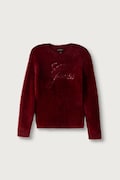 Guess sweter dziecięcy bordowy J6BR03 Z1335
