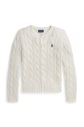 Polo Ralph Lauren kardigan otroški bombažen bež 313B25968003