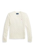Polo Ralph Lauren pulover otroški bombažen bel 313901316011