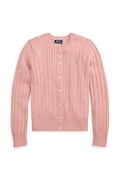 Polo Ralph Lauren kardigan otroški bombažen roza 313543047506
