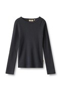 Wheat longsleeve dziecięcy z wełną merino granatowy 2182-781 RWS