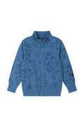 Reima sweter rozpinany dziecięcy z wełną merino Mahin niebieski 5200038B
