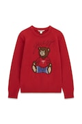 Guess sweter dziecięcy z wiskozą czerwony H6BR01 Z1336