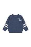 Konges Sløjd sweter dziecięcy z dodatkiem wełny LAPIS BLOUSE WOOL granatowy KS106093