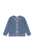 Konges Sløjd kardigan dziecięcy z bawełną ROSIER CARDIGAN różowy KS106224