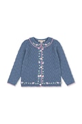 Konges Sløjd kardigan dziecięcy z bawełną ROSIER CARDIGAN różowy KS106224