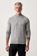 MC2 Saint Barth sweter męski wełniany szary REGE008