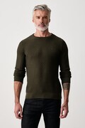Lindbergh sweter męski bawełniany zielony 30.825013