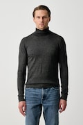 Lindbergh sweter męski z wełną merino zielony 30.81068