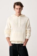 Guess Jeans sweter męski z dodatkiem wełny beżowy M6BR08 Z1231