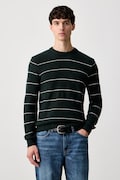 Guess pulover za muškarce s dodatkom vune NORVAL zeleni M6BR37 Z1418