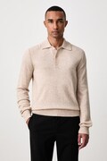 Baldessarini sweter męski wełniany beżowy B4 50057.5259