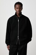 Carhartt WIP Banley Sweater Jacket transitional jacket with wool blend Men's black I033902