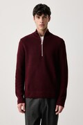 Marc O'Polo sweter męski bawełniany bordowy 5000016563