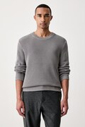 Marc O'Polo sweter męski bawełniany szary 5000016478