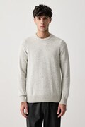 Marc O'Polo sweter męski z wełną beżowy 5000010525