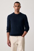 Marc O'Polo sweter męski z wełną granatowy 5000010525