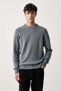Marc O'Polo sweter męski z wełną beżowy 5000010525