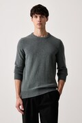 Marc O'Polo sweter męski z wełną zielony 5000010525