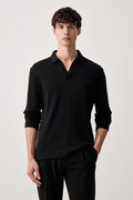 Marc O'Polo sweter męski z bawełną czarny 5000016996