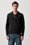 Marc O'Polo sweter męski z dodatkiem wełny szary 5000010526
