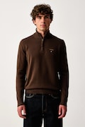 Aeronautica Militare sweter męski bawełniany brązowy MA1670UL00506