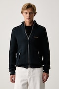 Aeronautica Militare kardigan męski bawełniany granatowy MA1664UL00409