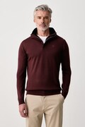 Karl Lagerfeld sweter męski wełniany bordowy 564399.655005