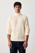 BOSS sweter męski wełniany H-Fioccolo beżowy 50572171