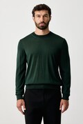 BOSS sweter męski wełniany H-Leno-L zielony 50571914