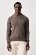 Hackett London sweter męski wełniany beżowy HM7000287