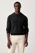 Hackett London sweter męski wełniany szary HM7000287