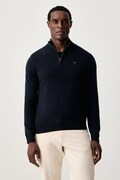 Hackett London sweter męski wełniany granatowy HM7000286