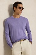 Polo Ralph Lauren sweter męski wełniany fioletowy 710954589