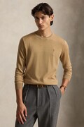 Polo Ralph Lauren sweter męski wełniany brązowy 710954589