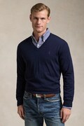 Polo Ralph Lauren sweter męski wełniany granatowy 710941105
