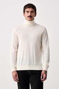 Tommy Hilfiger golf męski wełniany beżowy MW0MW44700