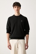 Calvin Klein Jeans sweter męski bawełniany czarny LV04RH325G
