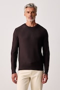 Armani Exchange sweter męski z wiskozą czarny XM002988 AF10454