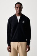 Armani Exchange kardigan męski z dodatkiem wełny granatowy XM002864 AF14007