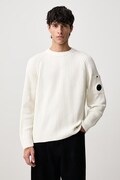 C.P. Company sweter męski bawełniany beżowy 21CMKN049A005558G