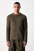 C.P. Company sweter męski zielony 21CMKN101A006608A