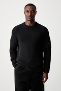 C.P. Company sweter męski czarny 21CMKN101A006608A