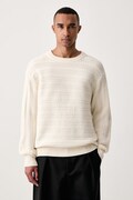 Calvin Klein sveter pánsky s prímesou vlny béžový LV04LH315G