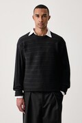 Calvin Klein sveter pánsky s prímesou vlny čierny LV04LH315G