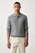 Trussardi pulóver férfi gyapjú szürke M0788000131N
