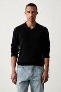 Trussardi sweter męski wełniany granatowy M0788000131N